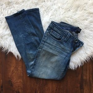Skinny Refuge Ankle Length Medium Wash Blue Jeans